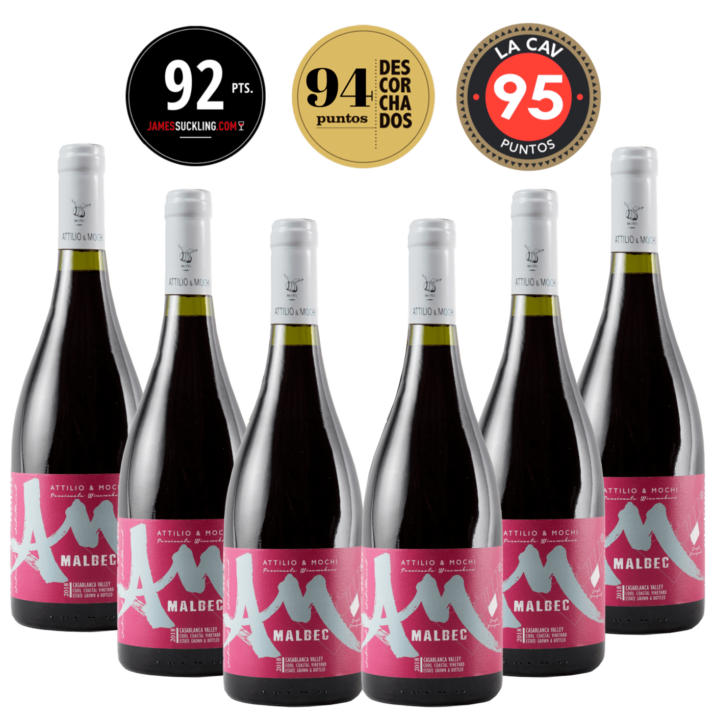 AM Malbec 2019 - Caja de 6 AM Malbec 2019 - Caja de 6