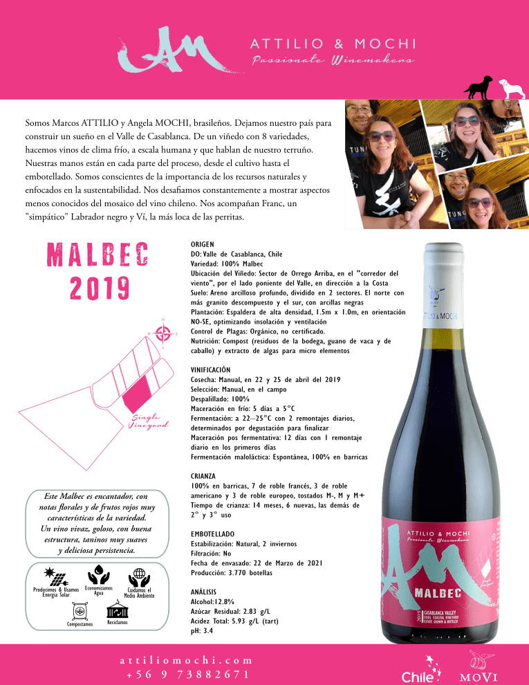 Caja AM Malbec 6x750ml — 2