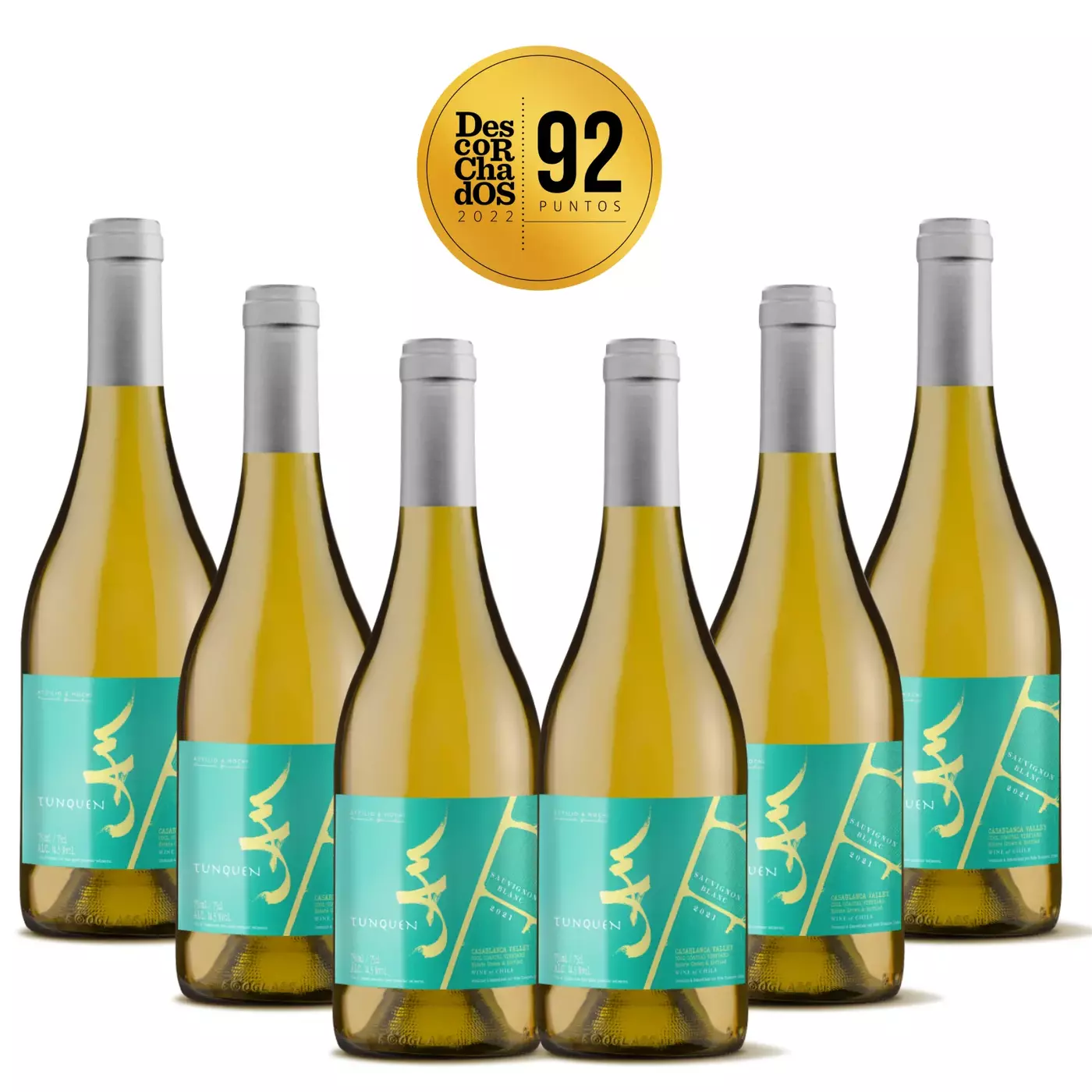Caja Tunquen Sauvignon Blanc (6 botellas)