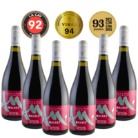 Caja AM Malbec 6x750ml — 1